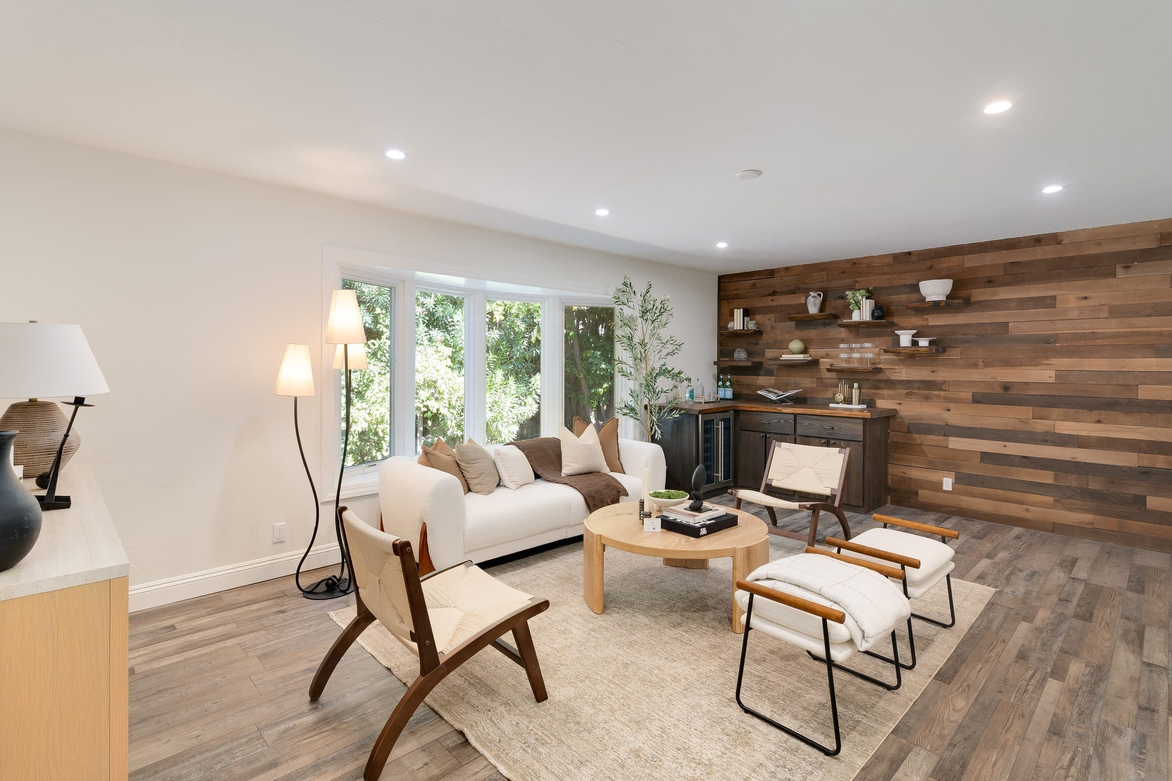 48 Kingston Place. The living room from the dining side.