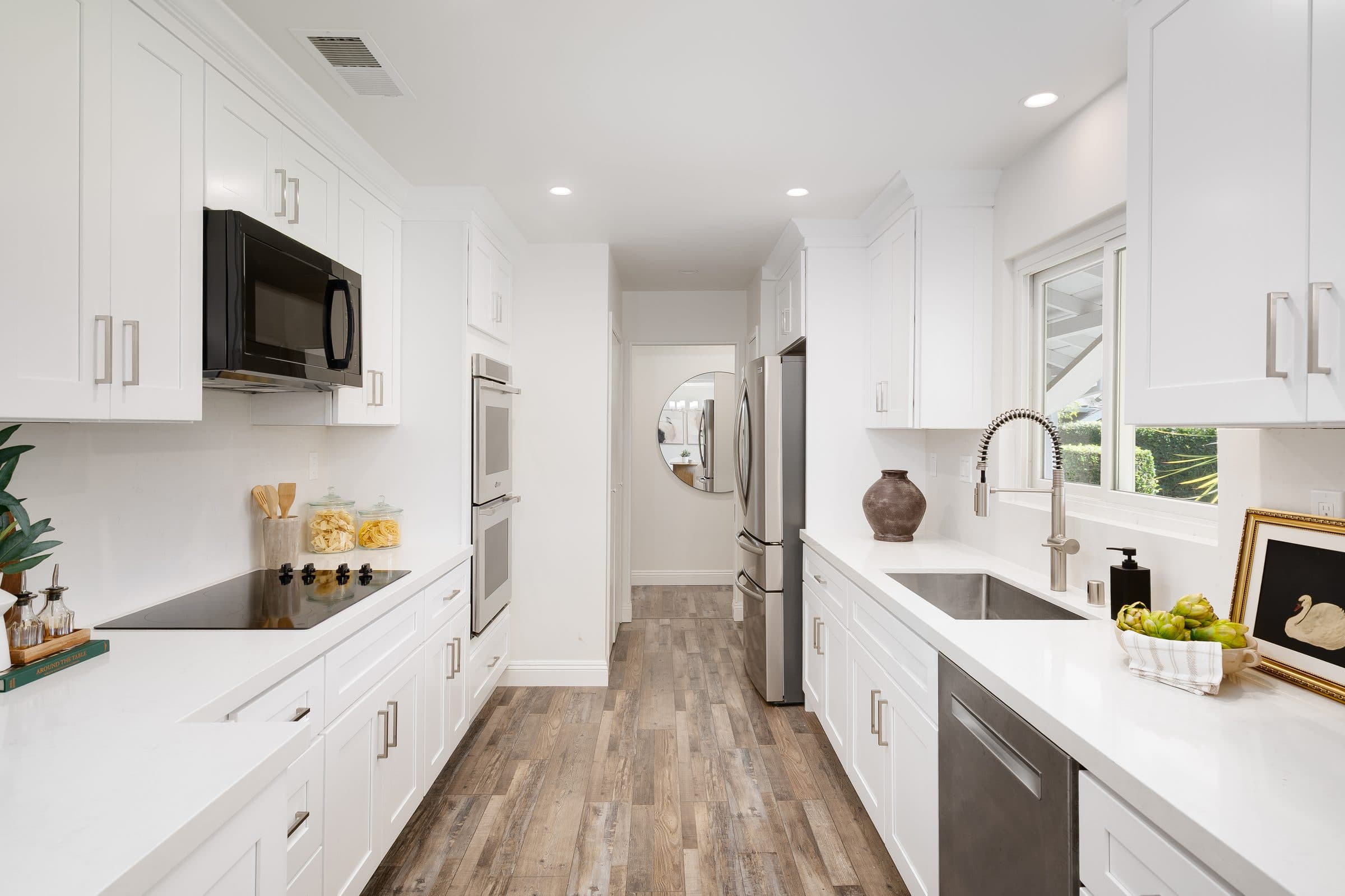 48 Kingston Place. The length of the kitchen.